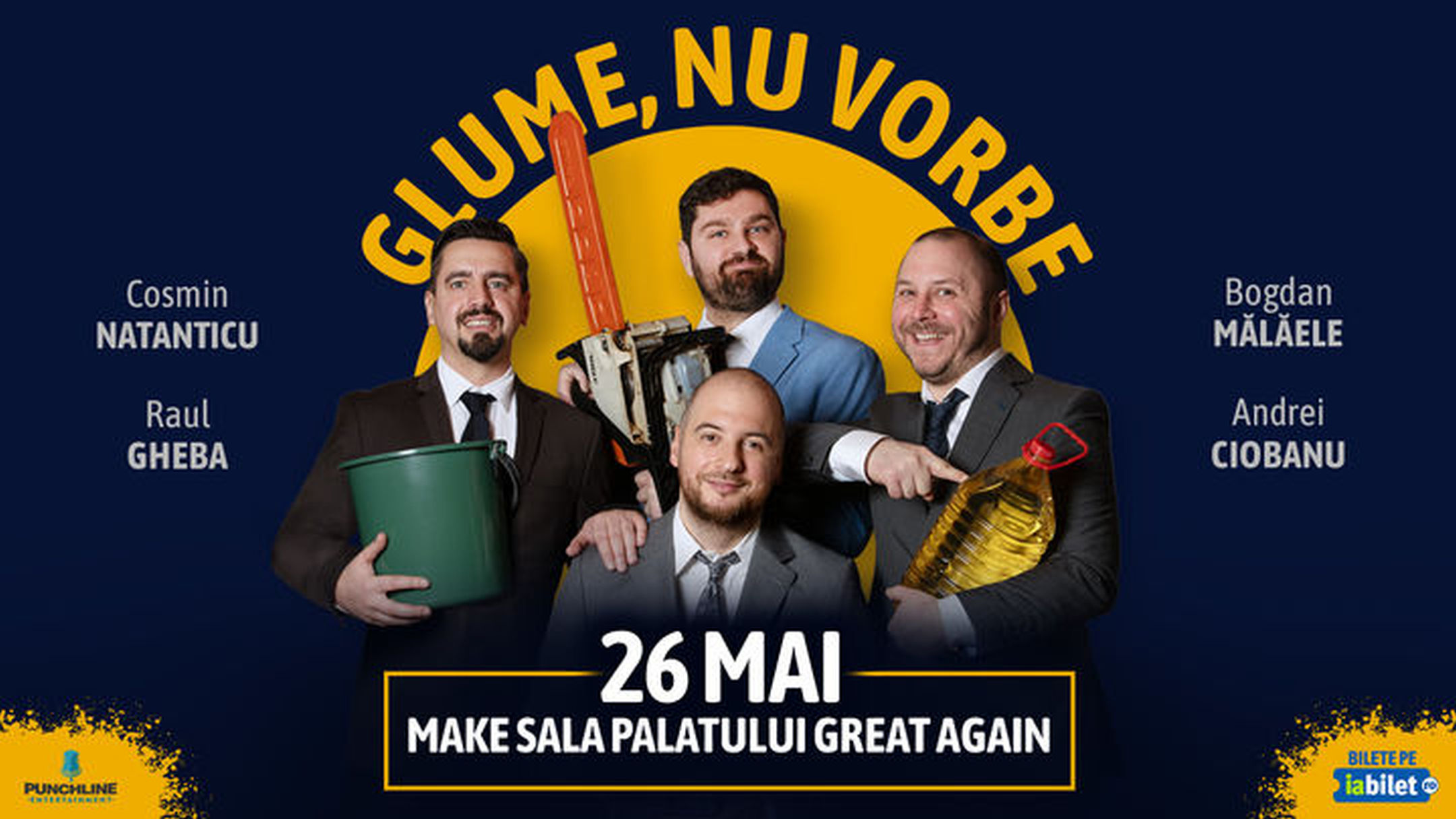 Glume, nu vorbe