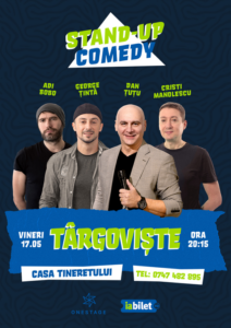 STAND-UP cu Țuțu, Bobo, Manolescu și Țintă