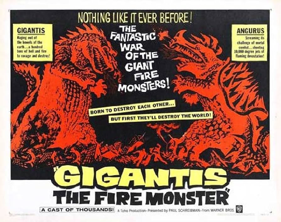 Godzilla raids again