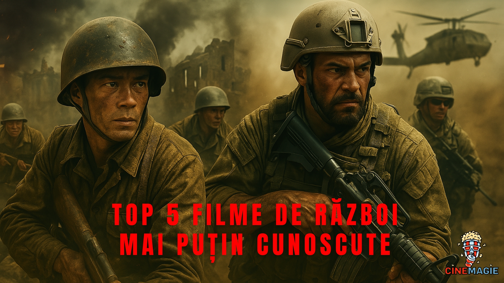 Top 5 filme de război excelente